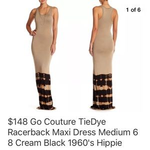 Go Couture Racerback Maxi Dress